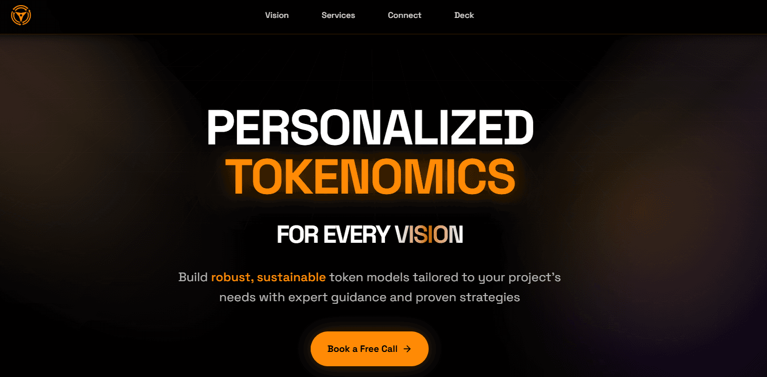 Tokenomy - Web3 Tokenomics Consulting Platform